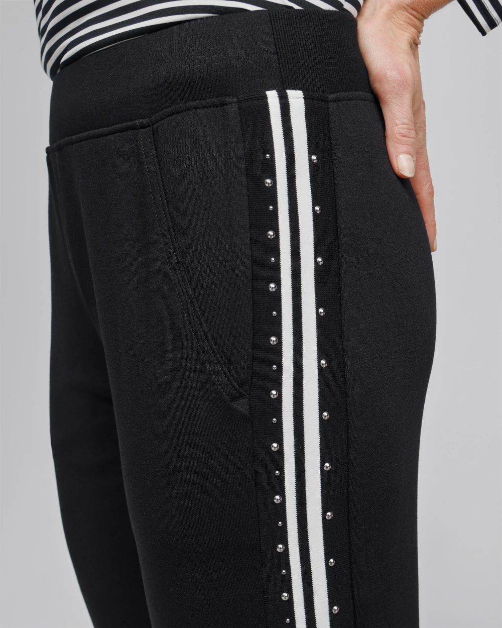 Zenergy® Studded Double Knit Pants | Chico's Zenergy® Studded Double Knit Pants | Chico's